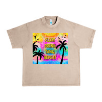 French Oak float drink tan & repeat Urban Heavy Tee - TumblerDesignByShophia