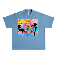 Pebble Blue float drink tan & repeat Urban Heavy Tee - TumblerDesignByShophia