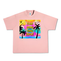 Salmon float drink tan & repeat Urban Heavy Tee - TumblerDesignByShophia