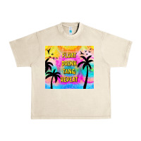 Sandshell float drink tan & repeat Urban Heavy Tee - TumblerDesignByShophia