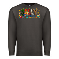 Smoke Christmas Jolly Teacher Premium Sweatshirt - Artiststas