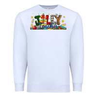 White Christmas Jolly Teacher Premium Sweatshirt - Artiststas