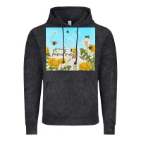 Vintage Black spread kindness with dandelions Vintage Hoodie - TumblerDesignByShophia
