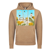 Vintage Coffee spread kindness with dandelions Vintage Hoodie - TumblerDesignByShophia