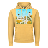 Vintage Mustard spread kindness with dandelions Vintage Hoodie - TumblerDesignByShophia