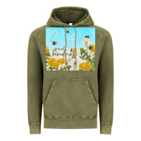 Vintage Olive spread kindness with dandelions Vintage Hoodie - TumblerDesignByShophia