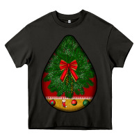 Asphalt christmas teardrop Heavy Core Tee - BundleAndBundleShop