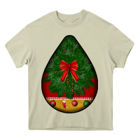 Mossy christmas teardrop Heavy Core Tee - BundleAndBundleShop