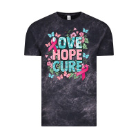 Cloud Black Love hope cure cancer Awareness Vintage Tee - HowdyJamesFarm