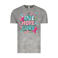 Cloud Rock Love hope cure cancer Awareness Vintage Tee - HowdyJamesFarm