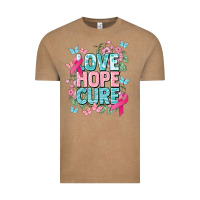 Vintage Coffee Love hope cure cancer Awareness Vintage Tee - HowdyJamesFarm