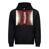 Black american football and baseball Urban Hoodie - BarkalooDesign
