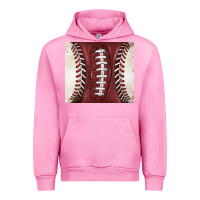 Fuchsia Pink american football and baseball Urban Hoodie - BarkalooDesign