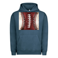 Pigment Midnight Navy american football and baseball Urban Hoodie - BarkalooDesign