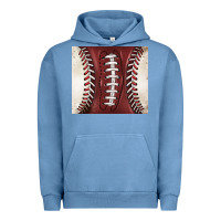 Pigment Pebble Blue american football and baseball Urban Hoodie - BarkalooDesign