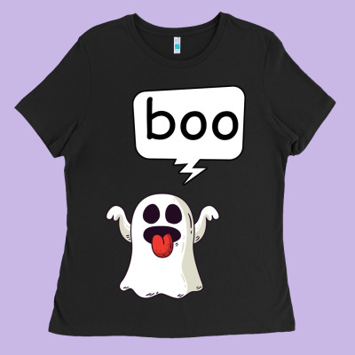 Boo Ladies Tee Designed By Bettercallsaul