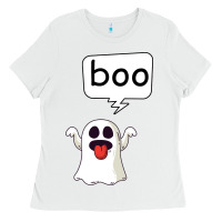 White Boo Ladies Tee - Bettercallsaul