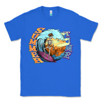 True Royal summer time skeleton surfing Classic Tee - NancyCooperArtShop