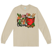 Mushroom but first cocoa Long Sleeve Tee - CowGirlArtShop