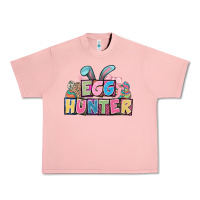 Salmon Egg hunter plate letters Easter Day Urban Heavy Tee - HowdyJamesFarm
