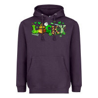 Plum lucky nurse Heavyweight Hoodie - Artiststas