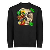 Black skull crawfish season Heavyweight Sweatshirt - FaDigitalArtStudio