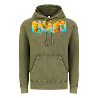 Vintage Olive butterflies summer Vintage Hoodie - TumblerDesignByShophia