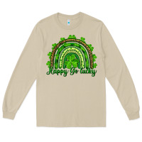 Mushroom st. patrick's day happy go lucky Long Sleeve Tee - RanaPortraitStore