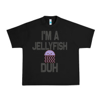 Black i m a jellyfish duh halloween costume Urban Heavy Tee - lanVoArt