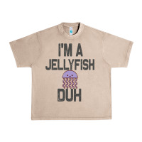 French Oak i m a jellyfish duh halloween costume Urban Heavy Tee - lanVoArt