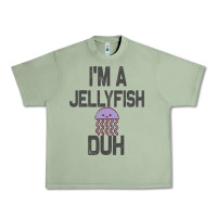 Oil Green i m a jellyfish duh halloween costume Urban Heavy Tee - lanVoArt