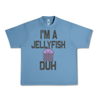 Pebble Blue i m a jellyfish duh halloween costume Urban Heavy Tee - lanVoArt
