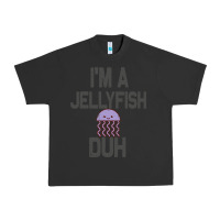 Pigment Black i m a jellyfish duh halloween costume Urban Heavy Tee - lanVoArt