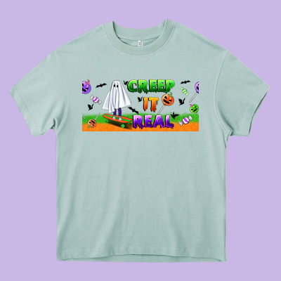 Creep It Real Libbey Glass Heavy Core Tee Designed By Bundleandbundleshop