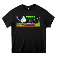 Black creep it real libbey glass Heavy Core Tee - BundleAndBundleShop