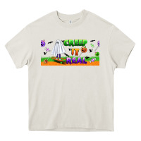 Cream creep it real libbey glass Heavy Core Tee - BundleAndBundleShop