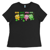 St. Patrick's Day God Says You Are Ladies Tee | Teevron
