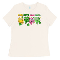 Bone st. patrick's day god says you are Ladies Tee - Artiststas