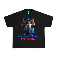 Black optimus prime 2 Urban Heavy Tee - lanVoArt