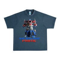 Midnight Navy optimus prime 2 Urban Heavy Tee - lanVoArt