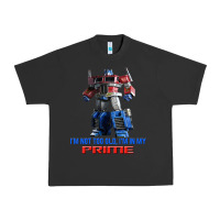Pigment Black optimus prime 2 Urban Heavy Tee - lanVoArt