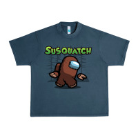 Midnight Navy susquatch gift nature Urban Heavy Tee - lanVoArt