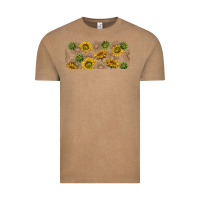 Vintage Coffee summer with sunflowers Vintage Tee - TumblerDesignByShophia