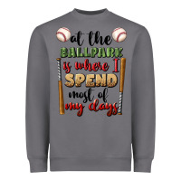 Storm at the ballpark is where i spend most my days Heavyweight Sweatshirt - BundleAndBundleShop