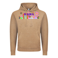 Vintage Coffee boho retro floral mama Vintage Hoodie - TumblerDesignByShophia