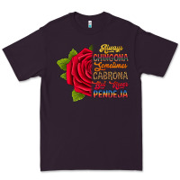 Plum Always chingona sometimes cabrona but never pendej Premium Tee - RanaPortraitStore