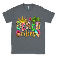 Charcoal Heather Beach vibes Classic Tee - NancyCooperArtShop