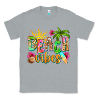 Heather Grey Beach vibes Classic Tee - NancyCooperArtShop