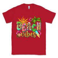 Red Beach vibes Classic Tee - NancyCooperArtShop
