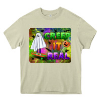Mossy creep it real mousepad Heavy Core Tee - BundleAndBundleShop